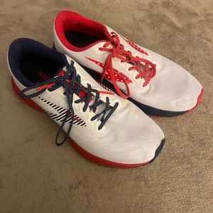 Brooks Womens Launch 7 USA Red White & Blue